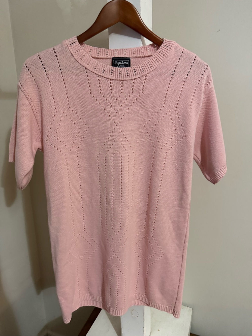 Southern Lady Short Sleeve Sweater